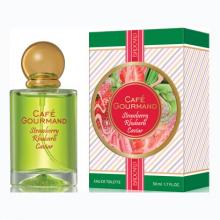 КАФЕ ГУРМЭ.КЛУБНИКА И РЕВЕНЬ 50 ml wom