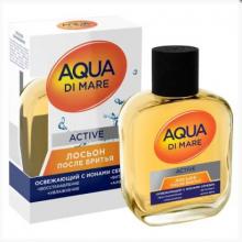 AQUA  DI MARE ACTIVE лосьон п/бритья 100 ml men