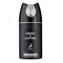 DEO ALHAMBRA  AMBER & LEATHER 250 ml men