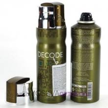 DEO EKOZ  DECODE VERT 200 ml men